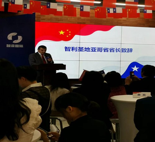 深圳市領航集團受邀參加智利之窗開業儀式